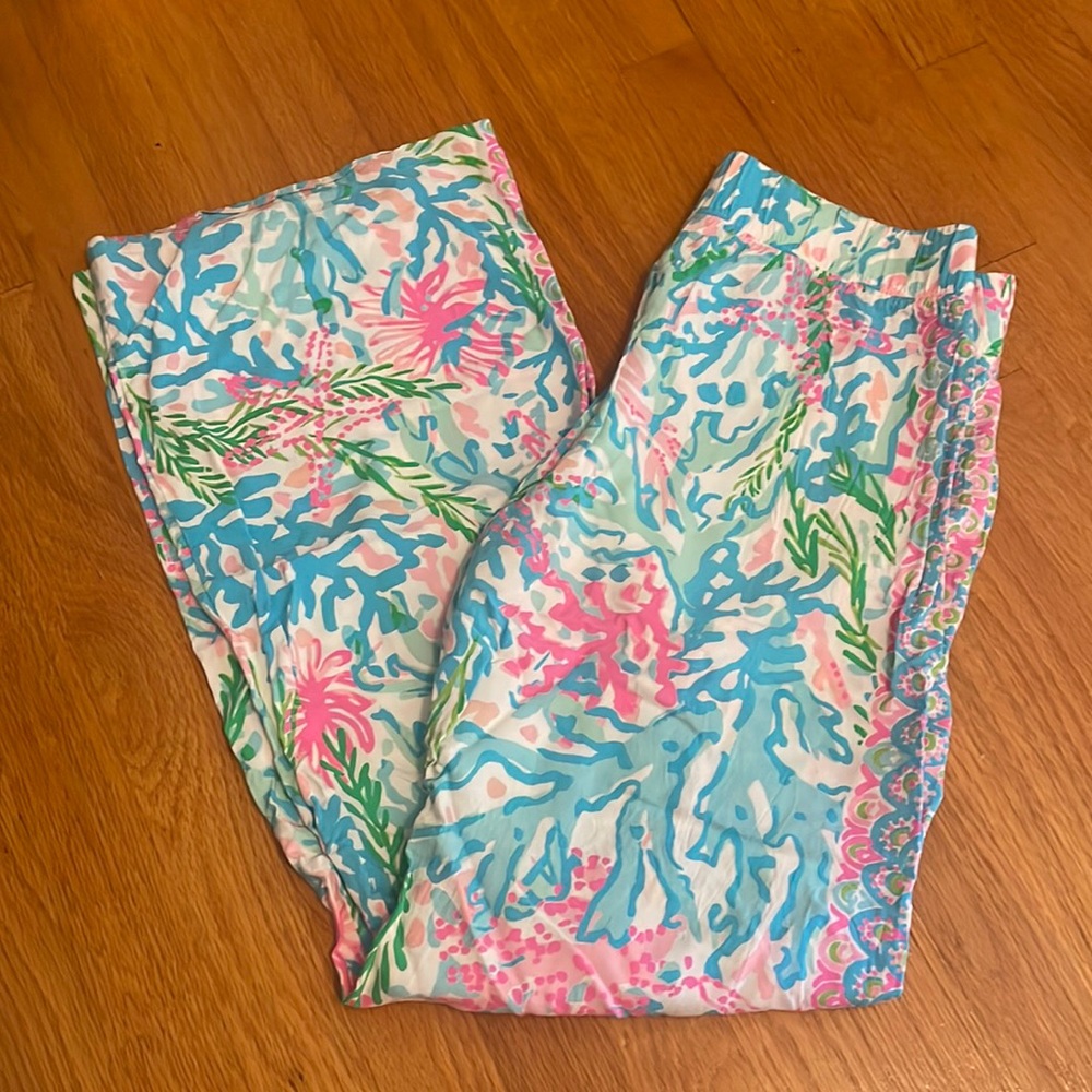Lilly Pulitzer Bal Harbour Palazzo Pants size medium
